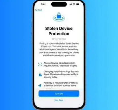 通辽苹果授权维修店分享被盗设备保护功能开启方法 
